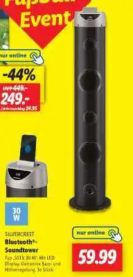 Lidl SILVERCREST Bluetooth -Soundtower Angebot