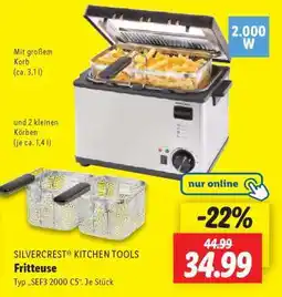 Lidl SILVERCREST KITCHEN TOOLS Fritteuse Angebot