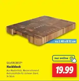 Lidl SILVERCREST Hackblock Angebot