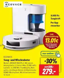 Lidl ECOVACS Saug- und Wischroboter Angebot