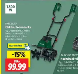 Lidl PARKSIDE Elektro-Bodenhacke Angebot
