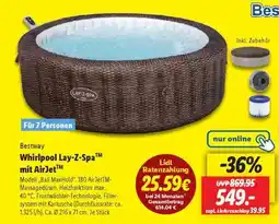 Lidl Whirlpool Lay-Z-Spa mit AirJet Angebot