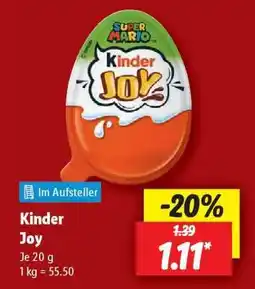 Lidl kinder Joy Angebot