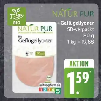 Edeka Bio Geflügell Lyoner Angebot