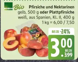 Edeka Pfirsiche und Nektarinen Angebot