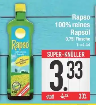 Edeka Rapso 100 % reines Rapsöl Angebot