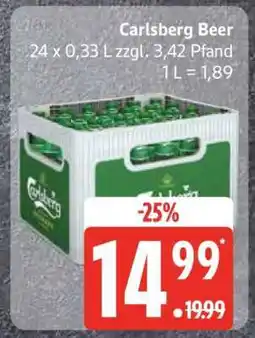 Edeka Carlsberg Beer Angebot