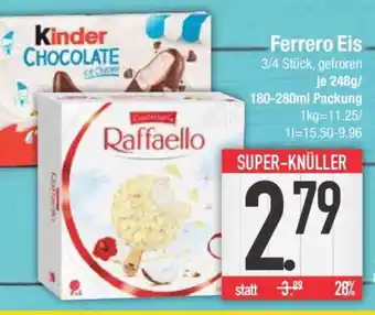 Edeka FERRERO Eis Angebot
