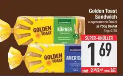 Edeka Golden Toast Sandwich Angebot