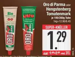 Edeka Oro di Parma oder Hengstenberg Tomatenmark Angebot