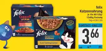 Edeka felix Katzennahrung Angebot