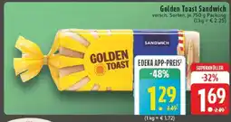 Edeka Golden Toast Sandwich Angebot