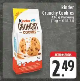 Edeka kinder Crunchy Cookies Angebot