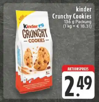 Edeka kinder Crunchy Cookies Angebot