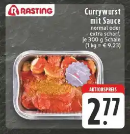 Edeka Currywurst mit Sauce Angebot