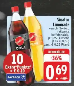 Edeka Sinalco Limonade Angebot
