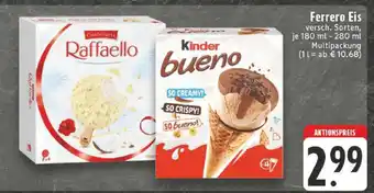Edeka FERRERO Eis Angebot