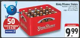 Edeka König Pilsener Steinie Angebot
