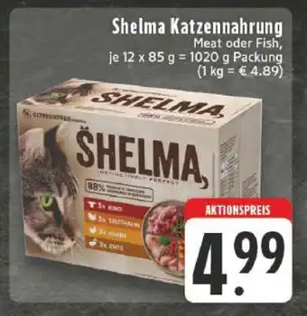 Edeka Shelma Katzennahrung Angebot
