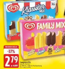 Edeka Langnese Eis Angebot