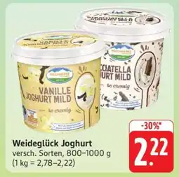 Edeka Weideglück Joghurt Angebot