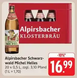 Edeka Alpirsbacher Schwarzwald Michel Helles Angebot