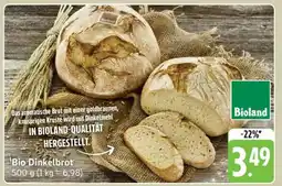 Edeka Bio-Dinkelbrot Angebot