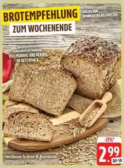 Edeka Vollkorn Schrot & Kornbrot Angebot
