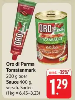 Edeka Oro di Parma Tomatenmark oder Sauce Angebot