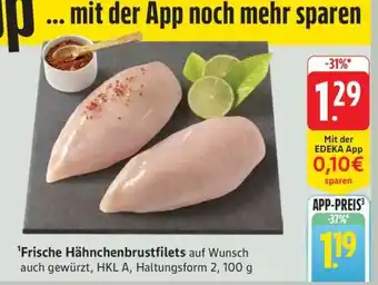 Edeka Frische Hähnchenbrustfilets Angebot