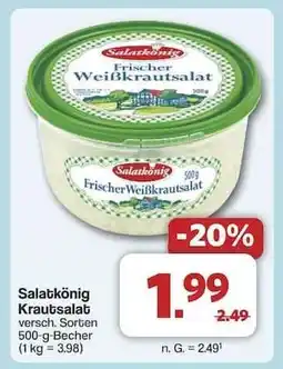 Famila Nord Ost Salatköning Krautsalat Angebot