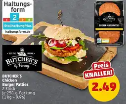 PENNY BUTCHER'S Chicken Burger Patties Angebot
