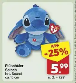 Famila Nord Ost Plüschtier Stitch Angebot