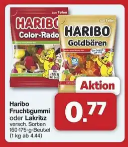 Famila Nord Ost Haribo Fruchtgummi oder Lakritz Angebot