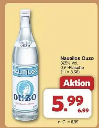 Famila Nord Ost Nautilos Ouzo Angebot
