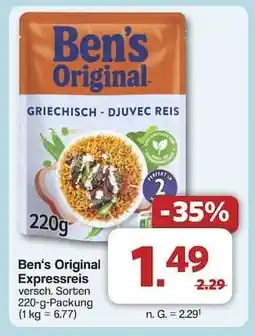 Famila Nord Ost BEN'S ORIGINAL Expressreis Angebot