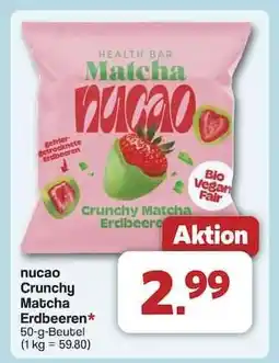 Famila Nord Ost nucao Crunchy Matcha Erdbeeren Angebot