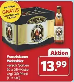 Famila Nord Ost Franziskaner Weissbier Angebot