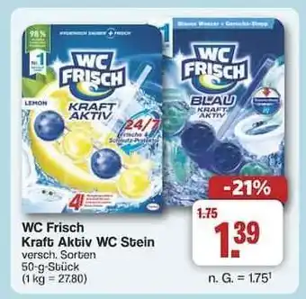 Famila Nord Ost WC FRISCH Kraft Aktiv WC-Stein Angebot