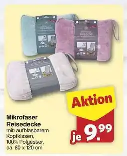 Famila Nord Ost Mikrofaser Reisedecke Angebot
