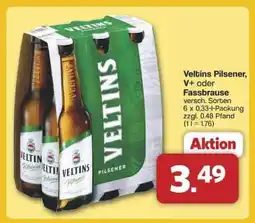 Famila Nord Ost Veltins Pilsener, V+ oder Fassbrause Angebot