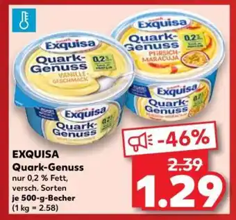 Kaufland EXQUISA Quark-Genuss Angebot