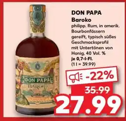 Kaufland Don Papa Baroko Angebot