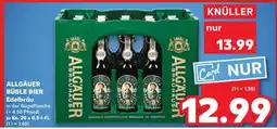 Kaufland ALLGÄUER BÜBLE BIER Edelbräu Angebot