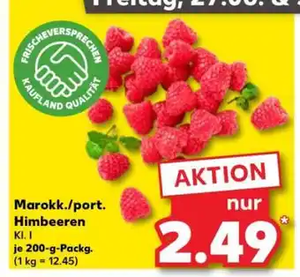 Kaufland Marokk./port. Himbeeren Angebot