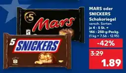 Kaufland MARS oder SNICKERS Angebot
