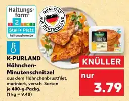 Kaufland K-PURLAND Hähnchen-Minutenschnitzel Angebot