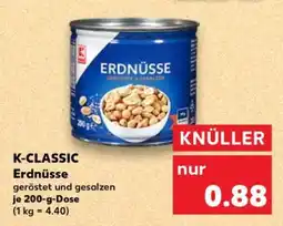 Kaufland K-CLASSIC Erdnüsse Angebot