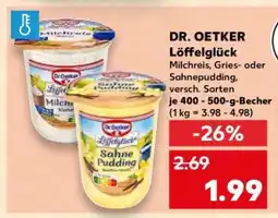 Kaufland Dr. Oetker Löffelglück Angebot