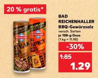 Kaufland BAD REICHENHALLER BBQ-Gewürzsalz Angebot